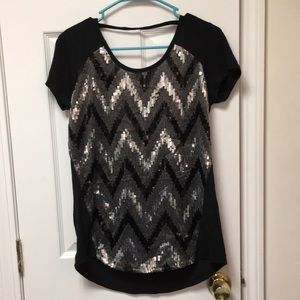 NWT Maurice’s sequin T-shirt